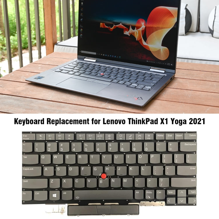 For Lenovo ThinkPad X1 Yoga 2021 Backlight Laptop Keyboard - free shipping - PMC TechLife - Order now!