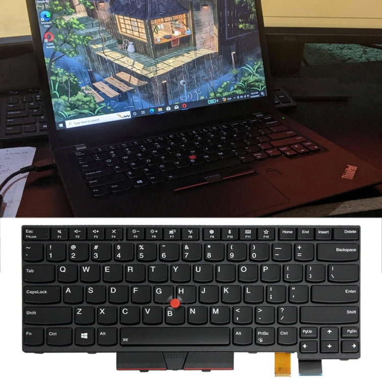 For Lenovo T470S/ThinkPad 13 2nd New S2 2017 US Version Laptop Keyboard - Lenovo Spare Parts by PMC TechLife | Online Shopping South Africa | PMC TechLife | Buy Now Pay Later Mobicred
