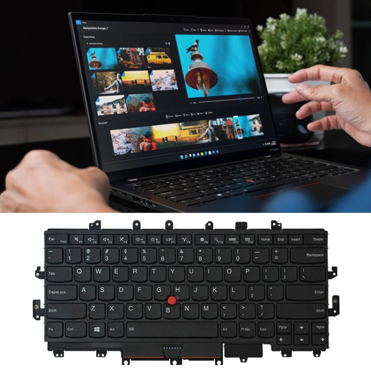 For Lenovo IBM ThinkPad X1 / Yoga X1C 4th US Version Backlight Laptop Keyboard - Lenovo Spare Parts by PMC TechLife | Online Shopping South Africa | PMC TechLife