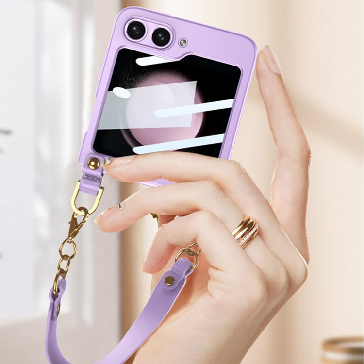 For Samsung Galaxy Z Flip5 GKK Ultra-thin Handbag Phone Case(Pink) - Galaxy Z Flip5 Cases by GKK | Online Shopping South Africa | PMC TechLife