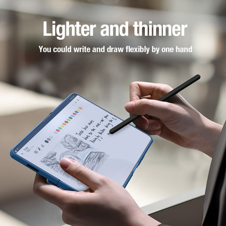 For Samsung Galaxy Z Fold5 NILLKIN Black Mirror Series Camshield PC Phone Case with Pen Slot(Green) - free shipping - PMC TechLife - Order now!