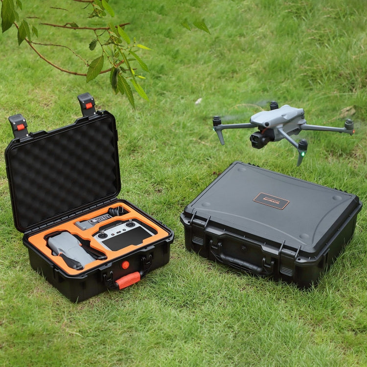 For DJI Air 3 Sunnylife Safety Carrying Case Large Capacity Waterproof Shock-proof Hard Travel Case Standard Version - free shipping - PMC TechLife - Order now!