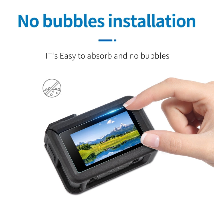 For DJI Osmo Action 4 STARTRC 3 in 1 Lens Protector Front and Rear Screen Tempered Glass Films(2 Sets) - Protective Film & Stickers by STARTRC | Online Shopping South Africa | PMC TechLife | Buy Now Pay Later Mobicred