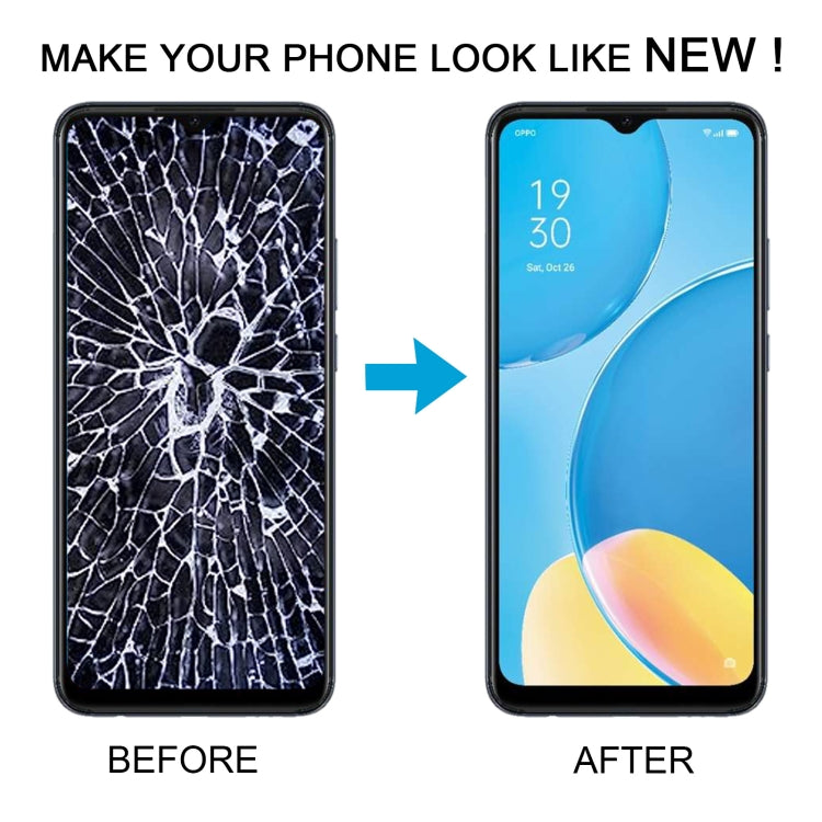 For OPPO A15s OEM LCD Screen Digitizer Full Assembly with Frame - LCD Screen by PMC TechLife | Online Shopping South Africa | PMC TechLife