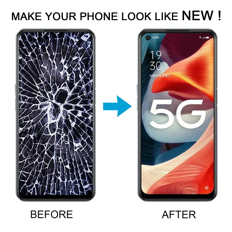 For OPPO A53 5G OEM LCD Screen Digitizer Full Assembly with Frame - LCD Screen by PMC TechLife | Online Shopping South Africa | PMC TechLife