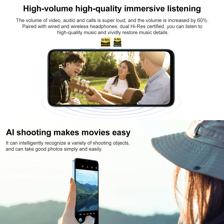 Honor Play 40S 5G, 4GB+128GB, 6.56 inch MagicOS 7.1 Snapdragon 480 Plus Octa Core up to 2.2GHz, Network: 5G, Not Support Google Play(Magic Night Black) - free shipping - PMC TechLife - Order now!