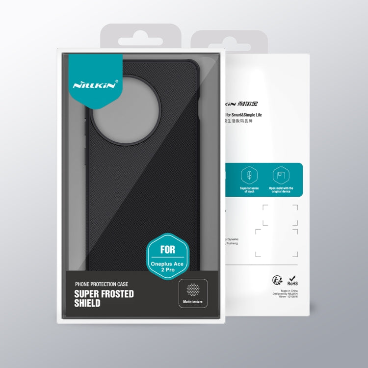 For OnePlus Ace 2 Pro NILLKIN Frosted Shield Pro PC + TPU Phone Case(Red) - OnePlus Cases by NILLKIN | Online Shopping South Africa | PMC TechLife | Buy Now Pay Later Mobicred