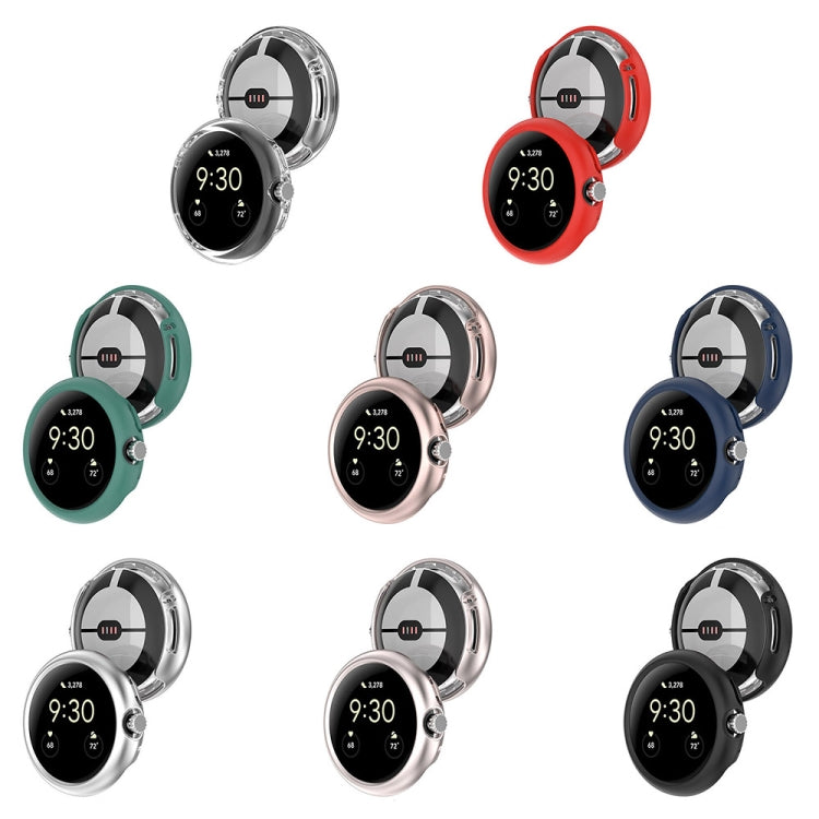 For Google Pixel Watch 2 Half Pack Hollow PC Watch Protective Case(Starlight Color) - Watch Cases by PMC TechLife | Online Shopping South Africa | PMC TechLife