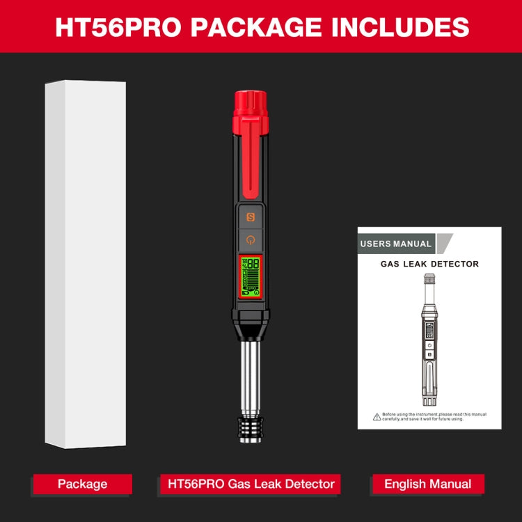 HABOTEST HT56 Pro Combustible Gas Detector Liquefied Petroleum Gas Natural Gas Alarm - Gas Monitor by HABOTEST | Online Shopping South Africa | PMC TechLife | Buy Now Pay Later Mobicred