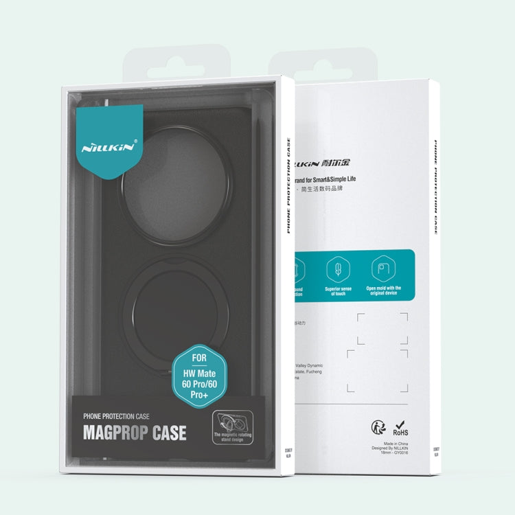 For Huawei Mate 60 Pro / 60 Pro+ NILLKIN MagProp 360 Rotation PC + TPU Full Covering MagSafe Magnetic Phone Case(Green) - Huawei Cases by NILLKIN | Online Shopping South Africa | PMC TechLife | Buy Now Pay Later Mobicred