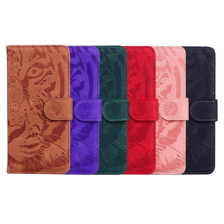 For Samsung Galaxy S20 FE / S20 FE 5G / S20 Lite Tiger Embossing Pattern Horizontal Flip Leather Case with Holder & Card Slots & Wallet(Brown) - Galaxy S20 FE Cases by NILLKIN | Online Shopping South Africa | PMC TechLife | Buy Now Pay Later Mobicred