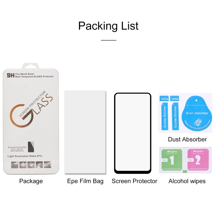 For LG K51S Full Glue Full Screen Tempered Glass Film - free shipping - PMC TechLife - Order now!