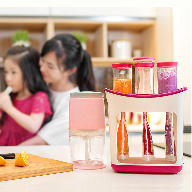 Multi-function Home Kitchen Manual Baby Food Storage Bag Dispenser Children Puree Squeezer - free shipping - PMC TechLife - Order now!