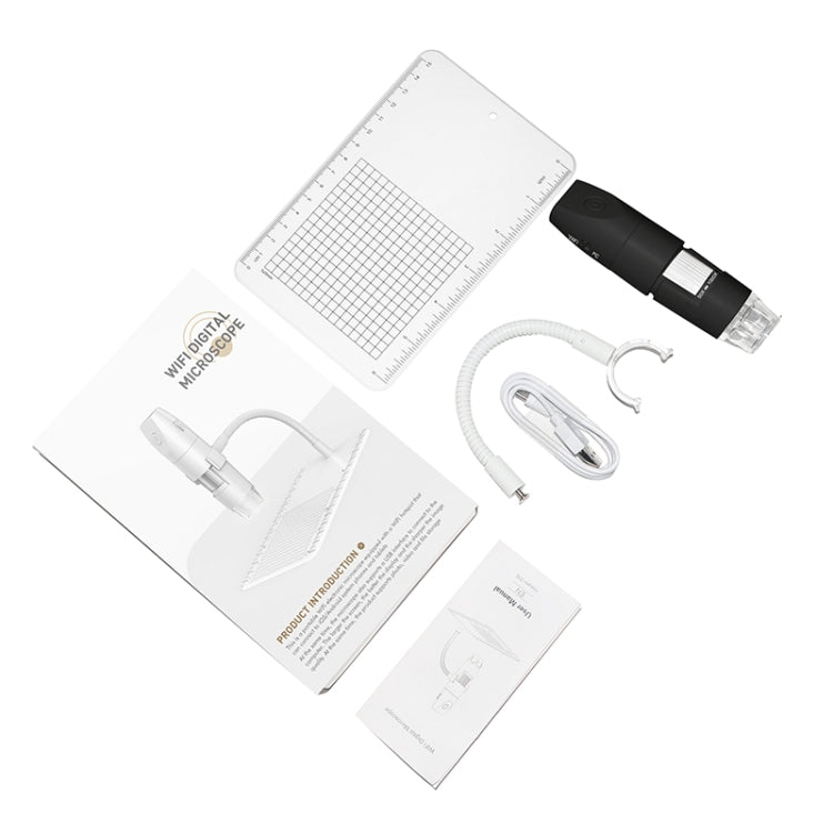 316 50-1000X Adjustable Smart Wifi USB Digital Microscope (Black) - free shipping - PMC TechLife - Order now!