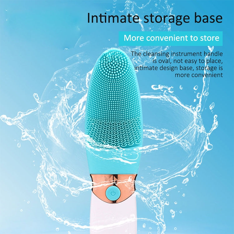 CNaier AE-618 Battery-powered Silicone Acoustic Wave Face Skin Care Electric Facial Cleanser (Pink) - free shipping - PMC TechLife - Order now!