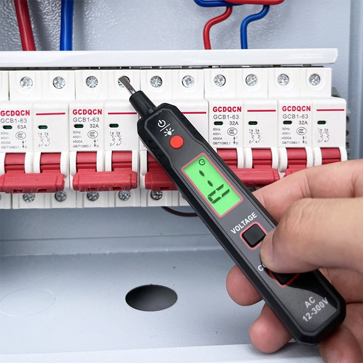 HABOTEST HT89 Contact Type High-sensitivity LCD Digital Display Sound and Light Alarm Test Pen - free shipping - PMC TechLife - Order now!