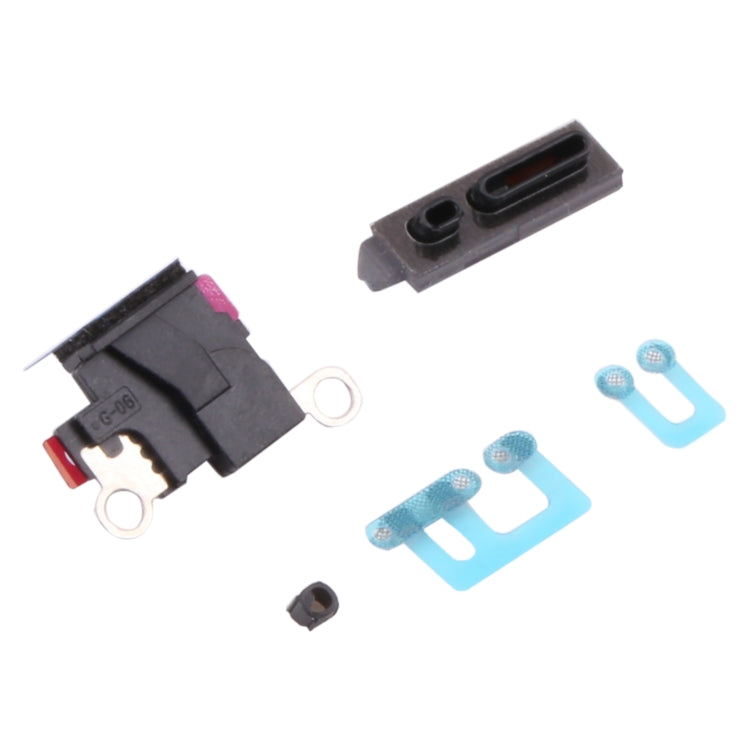 10 PCS Speaker Dustproof Mesh with Frame for iPhone 12 mini(White) - Others by PMC TechLife | Online Shopping South Africa | PMC TechLife