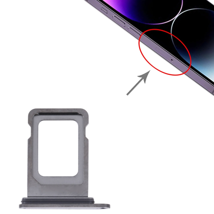 SIM+SIM Card Tray for iPhone 14 Pro Max (Purple) - by PMC TechLife | Online Shopping South Africa | PMC TechLife