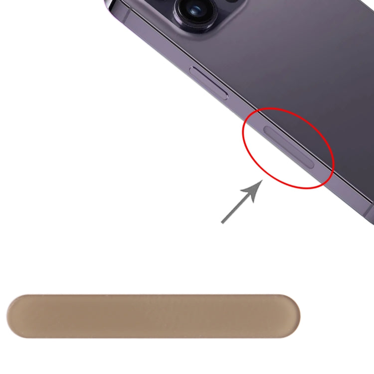 For iPhone 14 Pro / 14 Pro Max US Edition 5G Signal Antenna Glass Plate (Gold) - by PMC TechLife | Online Shopping South Africa | PMC TechLife