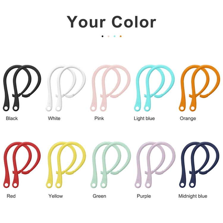 For AirPods 1 / 2 / Pro Anti-lost Silicone Earphone Ear-hook(Black) - Anti-lost & Holder by PMC TechLife | Online Shopping South Africa | PMC TechLife