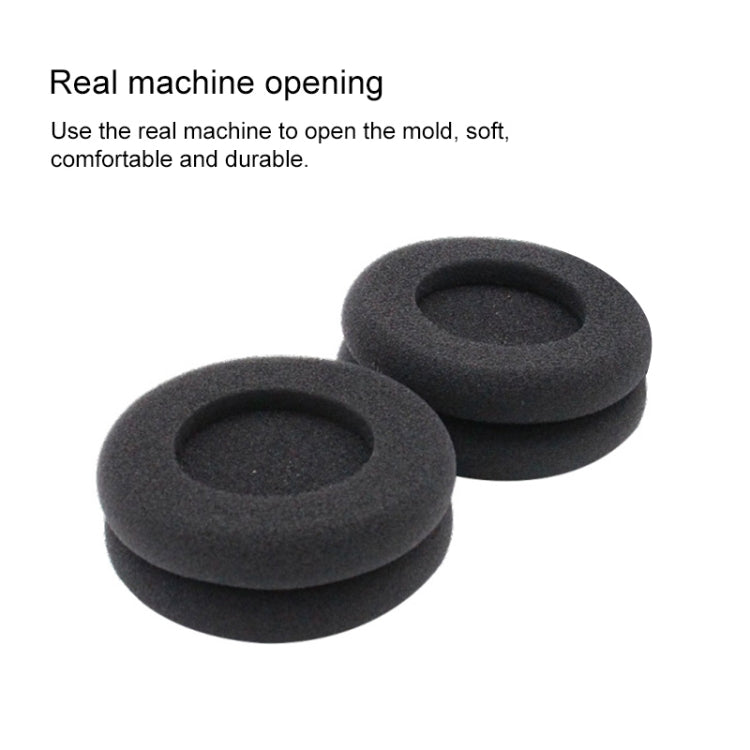 2 PCS For KOSS PP / SP Voltage Version Protein Leather Cover Headphone Protective Cover Earmuffs - Earmuff & Pad by PMC TechLife | Online Shopping South Africa | PMC TechLife