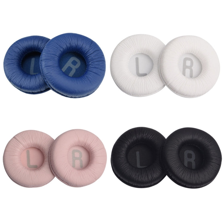 2 PCS For JBL Tune 600BTNC / T500BT / T450BT Earphone Cushion Cover Earmuffs Replacement Earpads with Mesh(Black) - Earmuff & Pad by PMC TechLife | Online Shopping South Africa | PMC TechLife