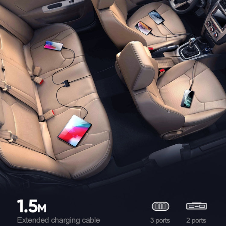 JOYROOM JR-CL03 6.2A Multi 5 Ports USB Smart Car Charger - Car Charger by JOYROOM | Online Shopping South Africa | PMC TechLife | Buy Now Pay Later Mobicred