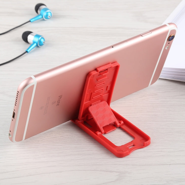 100 PCS Mini Universal Adjustable Foldable Phone Desk Holder, For iPhone, iPad, Samsung, Huawei, Xiaomi other Smartphones and Tablets, Random Color Delivery - Desktop Holder by PMC TechLife | Online Shopping South Africa | PMC TechLife
