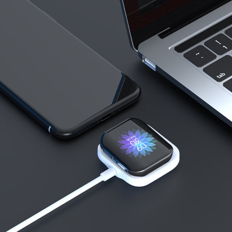 For OPPO Watch 41mm Smart Watch Magnetic Charger Charging Base(White) - by PMC TechLife | Online Shopping South Africa | PMC TechLife | Buy Now Pay Later Mobicred