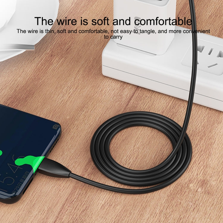 IVON CA87 USB to 8 Pin TPE Fast Charge Data Cable, Cable Length: 1m(White) - Normal Style Cable by IVON | Online Shopping South Africa | PMC TechLife