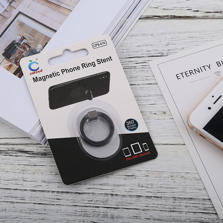 Universal Phone Adhesive Metal Plate 360 Degree Rotation Stand Finger Grip Ring Holder(Silver) - Ring Holder by PMC TechLife | Online Shopping South Africa | PMC TechLife