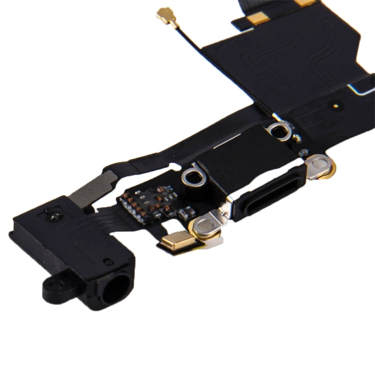 Original Charging Port + Audio Flex Cable for iPhone SE(Black) - SE 1st Generation Parts by PMC TechLife | Online Shopping South Africa | PMC TechLife