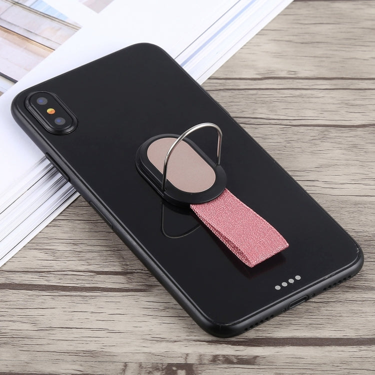 CPS-016 Universal Finger Strap Grip Self Holder Mobile Phone Stand(Rose Gold) - Ring Holder by PMC TechLife | Online Shopping South Africa | PMC TechLife