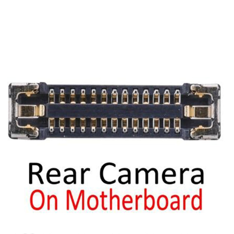 Rear Back Camera FPC Connector On Motherboard for iPhone XS Max - Others by PMC TechLife | Online Shopping South Africa | PMC TechLife