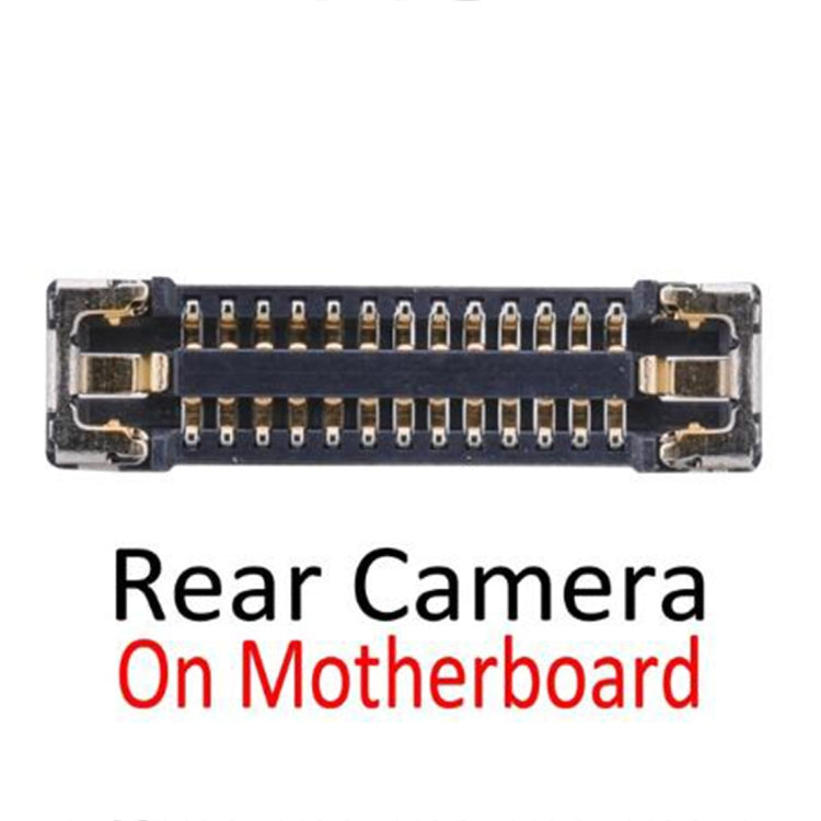 Rear Back Camera FPC Connector On Motherboard for iPhone XS - Others by PMC TechLife | Online Shopping South Africa | PMC TechLife
