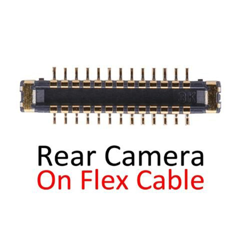 Rear Back Camera FPC Connector On Flex Cable for iPhone XS - Others by PMC TechLife | Online Shopping South Africa | PMC TechLife