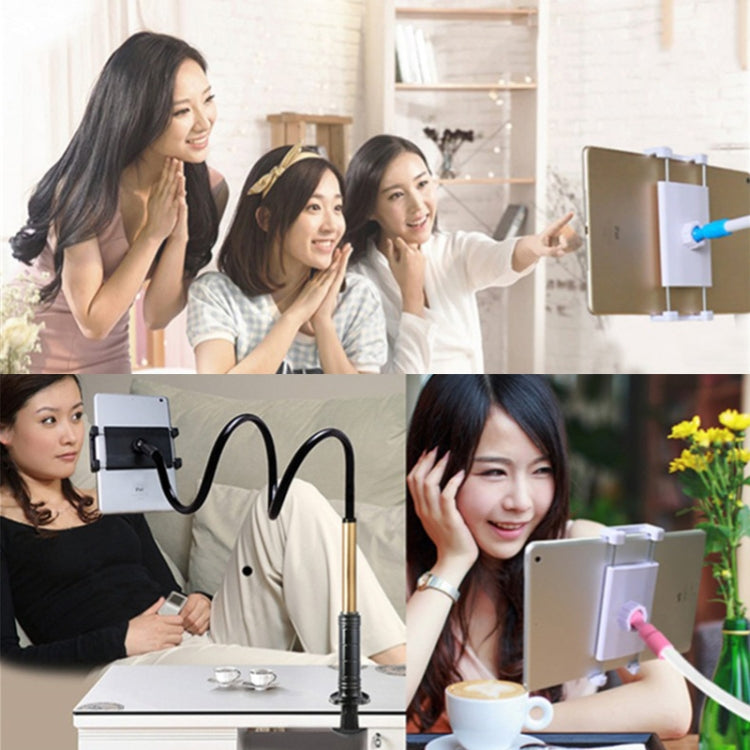 Aluminum-magnesium Alloy Free-Rotating Lazy Bracket Universal Mobile Phones Tablet PC Stand, Suitable for 4-12.9 inch Mobile Phones / Tablet PC, Length: 1.3m (Pink) - Lazy Bracket by PMC TechLife | Online Shopping South Africa | PMC TechLife