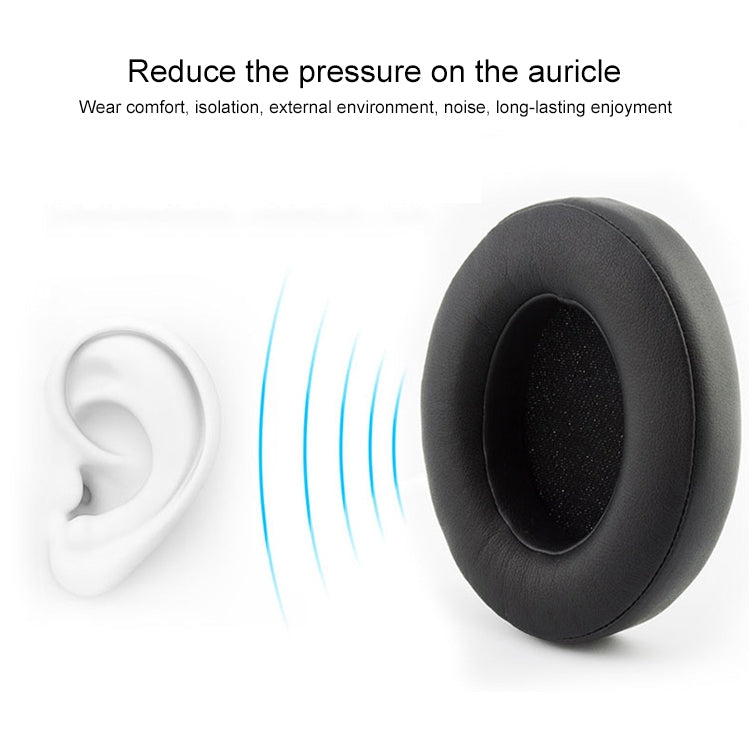 2 PCS For Beats EP Wired Headset Ear-cap Sponge Earmuffs(White) - Earmuff & Pad by PMC TechLife | Online Shopping South Africa | PMC TechLife