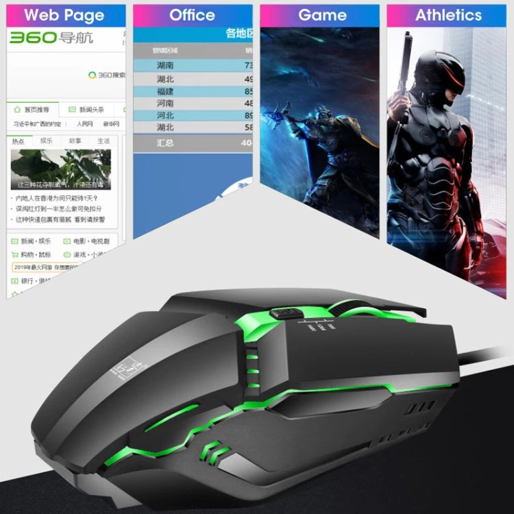 ZGB K3 USB RGB Streamer Wired Gaming Mouse(Black) - Wired Mice by Chasing Leopard | Online Shopping South Africa | PMC TechLife | Buy Now Pay Later Mobicred