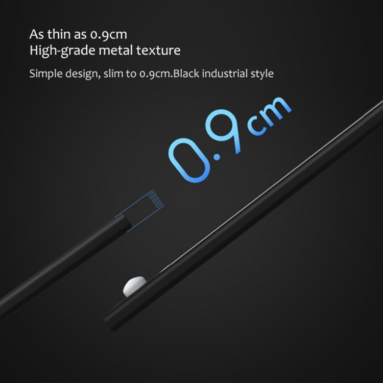 20cm Original Xiaomi Youpin YEELIGHT LED Smart Human Motion Sensor Light Bar Rechargeable Wardrobe Cabinet Corridor Wall Lamps(Black) - free shipping - PMC TechLife - Order now!