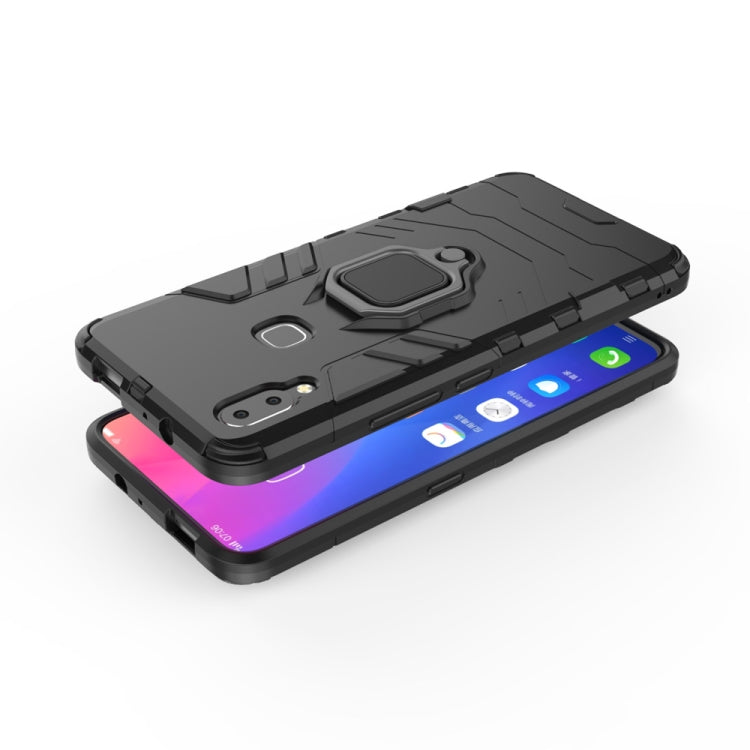 PC + TPU Shockproof Protective Case for Vivo NEX A , with Magnetic Ring Holder(Black) - free shipping - PMC TechLife - Order now!