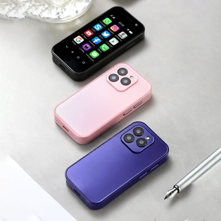 SOYES 14 Pro, 2GB+16GB, Face Recognition, 3.0 inch Android 9.0 MTK6739CW Quad Core up to 1.28GHz, OTG, Network: 4G, Dual SIM, Support Google Play (Purple) - SOYES by SOYES | Online Shopping South Africa | PMC TechLife