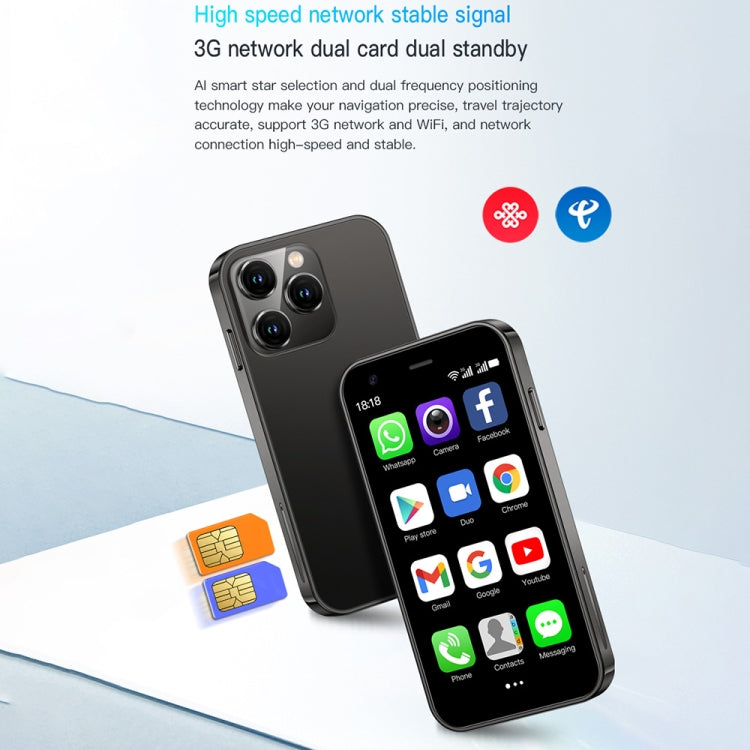 SOYES XS15, 2GB+16GB, 3.0 inch Android 8.1 MTK6580 Quad Core up to 1.3GHz, Bluetooth, WiFi, GPS, Network: 3G, Dual SIM (Purple) - free shipping - PMC TechLife - Order now!