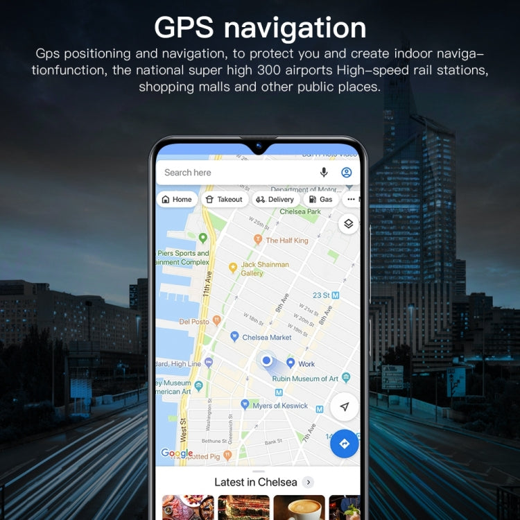 S22 Ultra 5G N10, 1GB+8GB, 6.3 inch Waterdrop Screen, Face Identification, Android 6.0 MTK6582 Quad Core, Network: 3G(Blue) - by PMC TechLife | Online Shopping South Africa | PMC TechLife | Buy Now Pay Later Mobicred