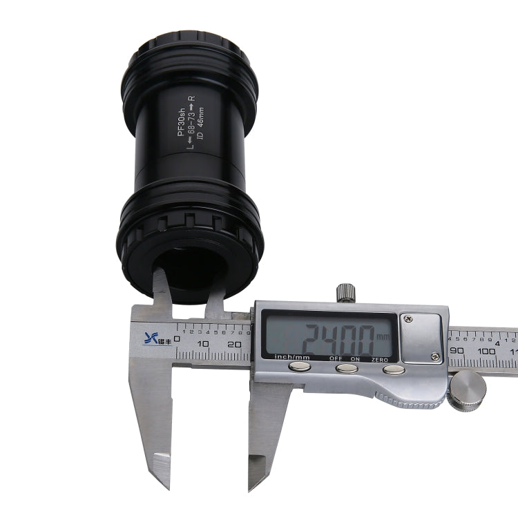 PF30 Press Fit Style Bottom Bracket Fits 68-73mm for SHIMANO / SRAM / Prowheel Mountain Bike(Black) - Bottom Brackets by PMC TechLife | Online Shopping South Africa | PMC TechLife