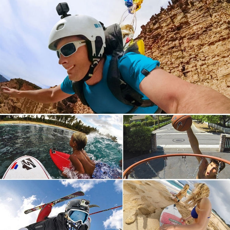 PULUZ 2 PCS Curved Surface Mounts + 2 PCS Flat Surface Mounts + 4 PCS Adhesive Mount Stickers for PULUZ Action Sports Cameras Jaws Flex Clamp Mount for GoPro, Insta360, DJI and Other Action Cameras - Connection Mount by PULUZ | Online Shopping South Africa | PMC TechLife | Buy Now Pay Later Mobicred
