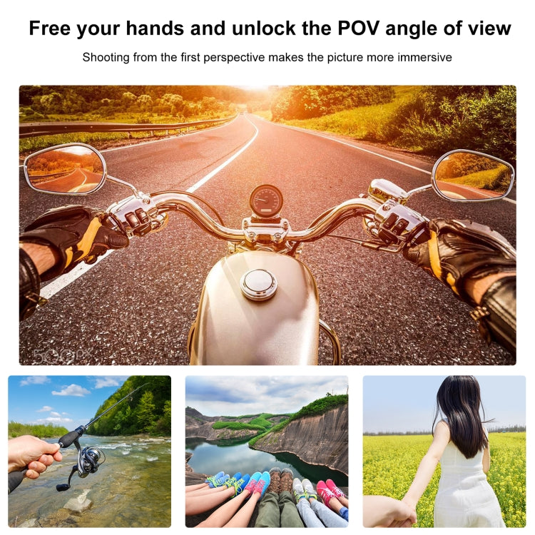 PULUZ Lazy Adjustable Neck Bracket for GoPro Action Cameras (Black) - Holder by PULUZ | Online Shopping South Africa | PMC TechLife | Buy Now Pay Later Mobicred