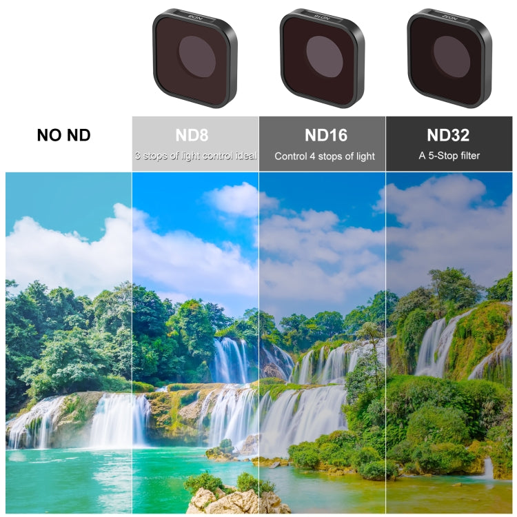 PULUZ Action Camera ND32 Lens Filter For GoPro Hero11 Black / Hero11 Black mini / HERO10 Black / HERO9 Black - Lens Filter by PULUZ | Online Shopping South Africa | PMC TechLife | Buy Now Pay Later Mobicred