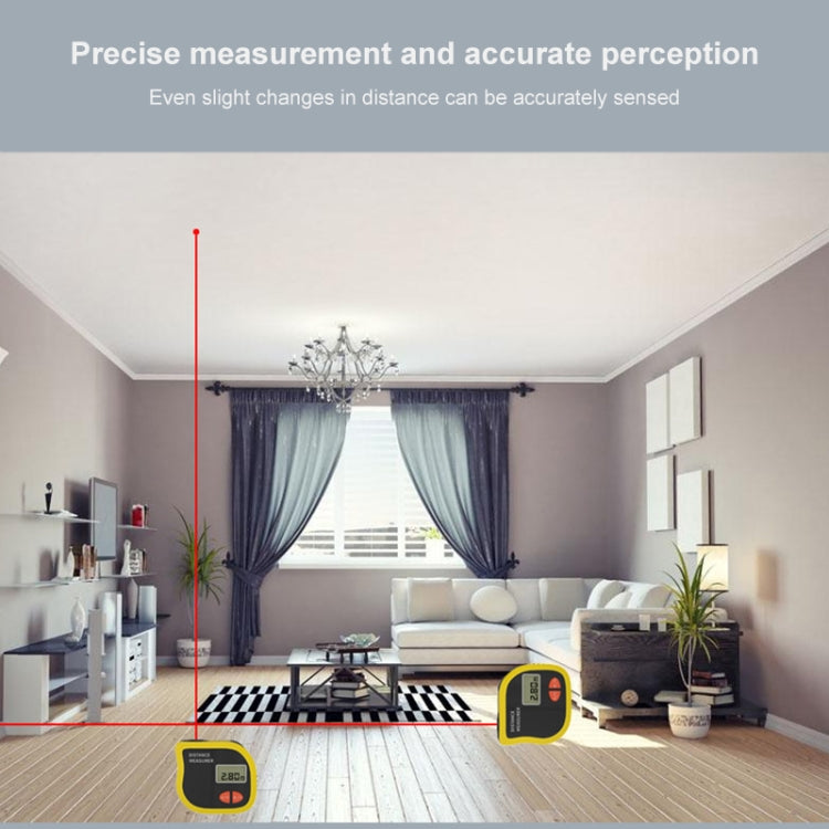 CP-3001 Ultrasonic Distance Measurer Laser Point with 1m Tape Measurer - Laser Rangefinder by PMC TechLife | Online Shopping South Africa | PMC TechLife