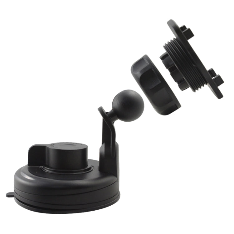 Suction Cup 360 Degree Rotatable Car Holder, For iPhone, Galaxy, Huawei, Xiaomi, LG, HTC and Other Smart Phones(Black) - Car Holders by PMC TechLife | Online Shopping South Africa | PMC TechLife